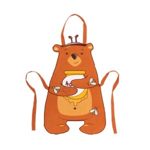 Gyerek konyhai kötény, pamut, "Honey" - Tiseco