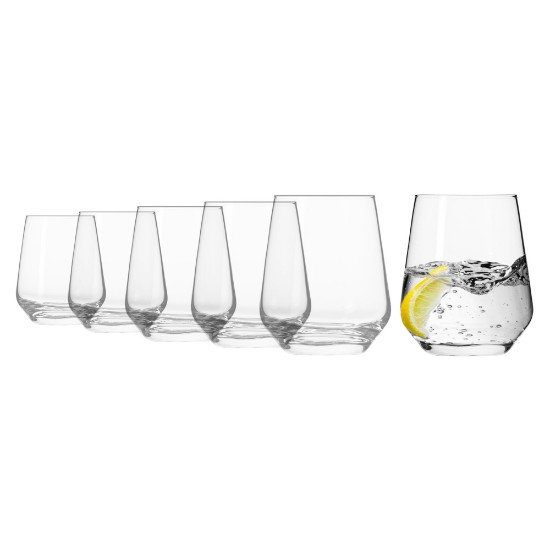Krosno - 400 ml - es 6 db "Splendour" üdítő pohár készlet