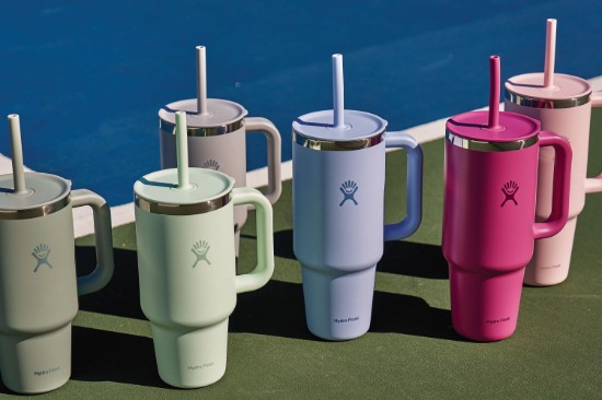 Hőszigetelt pohár, rozsdamentes acél, 950 ml, "All Around Travel", Aloe - Hydro Flask