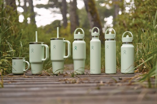 Hőszigetelt flakon, rozsdamentes acél, 620 ml, "Standard", Aloe - Hydro Flask