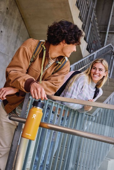 Hőszigetelt flakon, rozsdamentes acél, 950 ml, "Wide Mouth", Fossil - Hydro Flask
