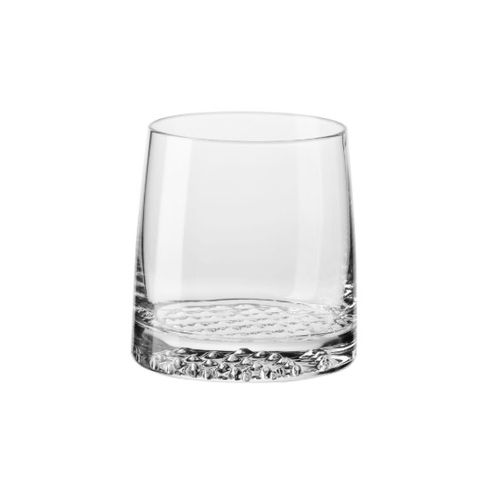 6 db whisky pohár készlet, kristályos üveg, 370 ml, "Fjord" - Krosno