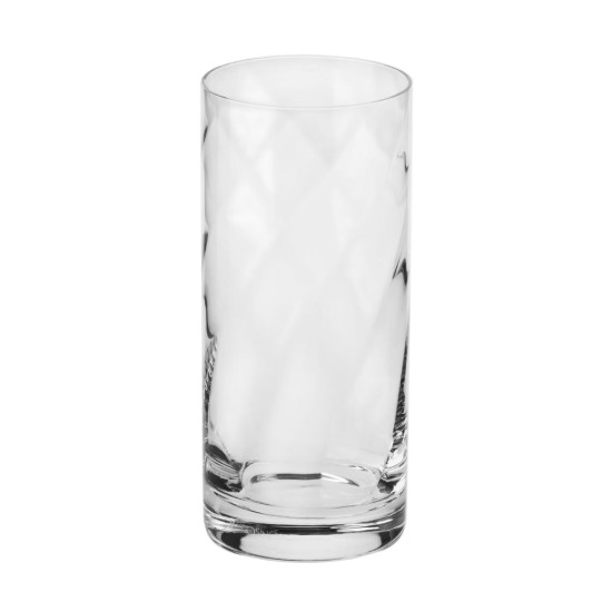 6 db long drink pohár készlet, kristályos üveg, 380 ml, "Romance" - Krosno