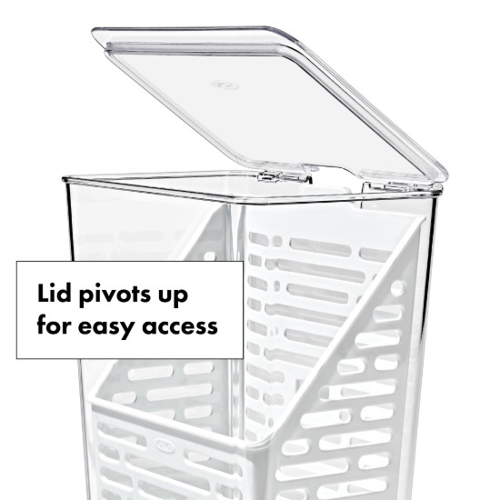 Greens tárolóláda, műanyag, 11,5 x 15,4 x 22,9 cm - OXO