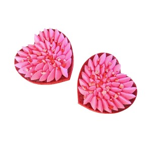 Szív alakú sütiforma, rozsdamentes acél, 14 cm - de Buyer