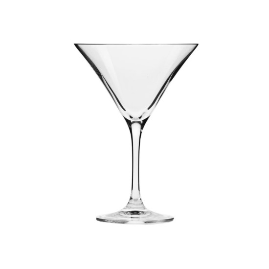 6 darabos Martini pohár készlet, kristályüveg, 240 ml, "Avant-Garde" - Krosno