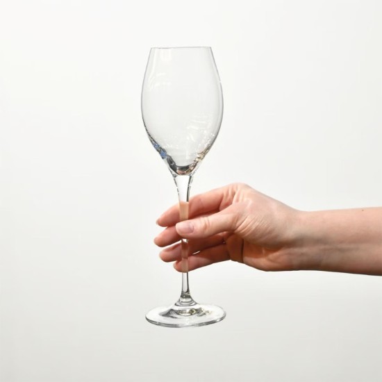 6 darabos Prosecco pohárkészlet, kristályüveg, 300 ml, "Harmony" - Krosno