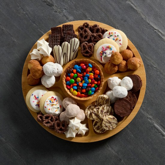 Tálaló fedővel, bambusz, 35,5cm - Farberware