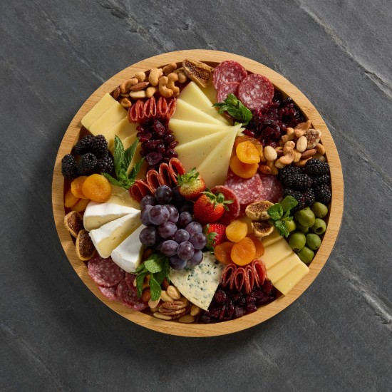 Tálalódeszka, fedővel, bambusz, 35,5 cm - Farberware