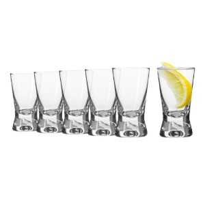 6 db-os Shot pohár vodkához, 25 ml - Krosno
