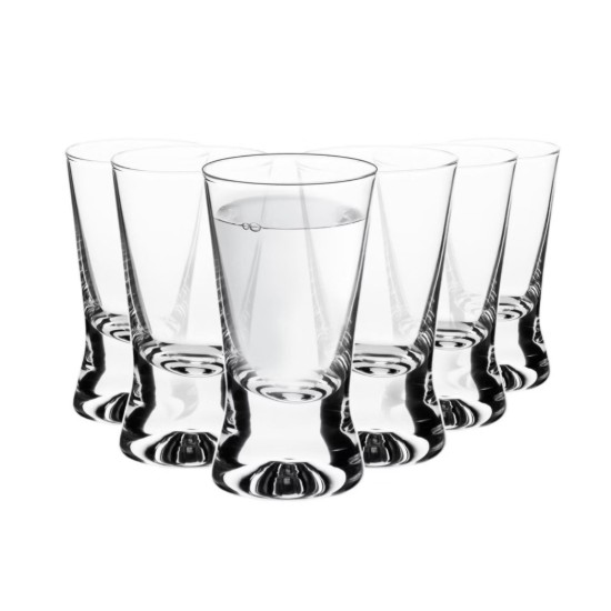 6 db-os Shot pohár vodkához, 25 ml - Krosno