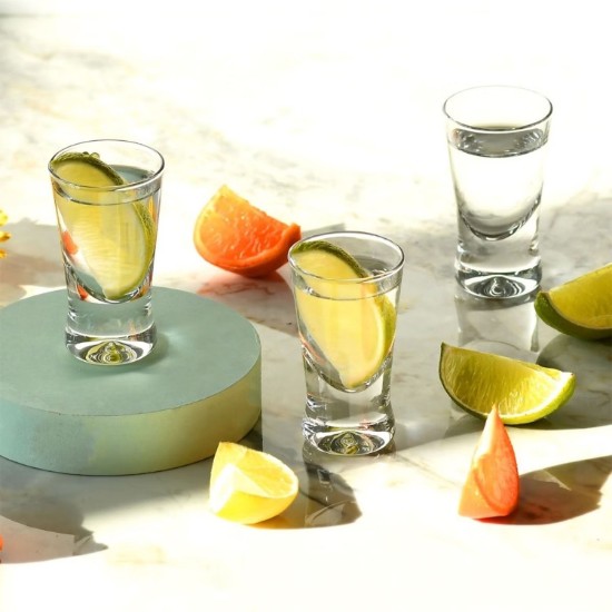 6 db-os Shot pohár vodkához, 25 ml - Krosno