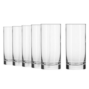 6 db "long drink" pohár készlet, 300 ml - Krosno