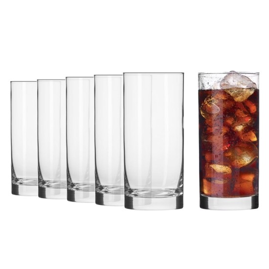 6 db "long drink" pohár készlet, 300 ml - Krosno