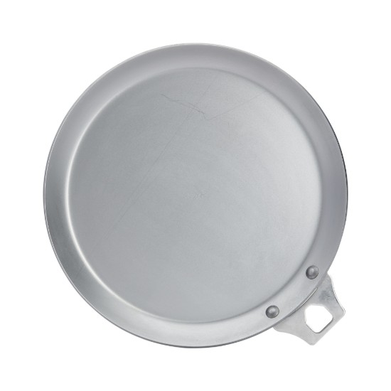 Palacsintasütő nyél nélkül, acél, 26 cm, "Mineral B" - de Buyer