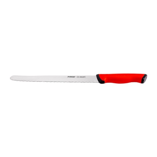 Kenyérkés, 22,5 cm, "Duo", piros - Pirge