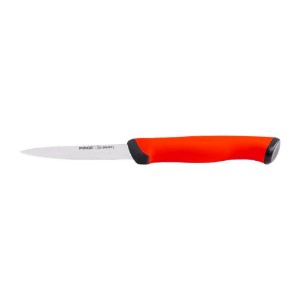 Univerzális kés, 9cm, "Duo", Piros - Pirge