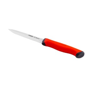 Univerzális kés, 12 cm, "Duo", Piros - Pirge