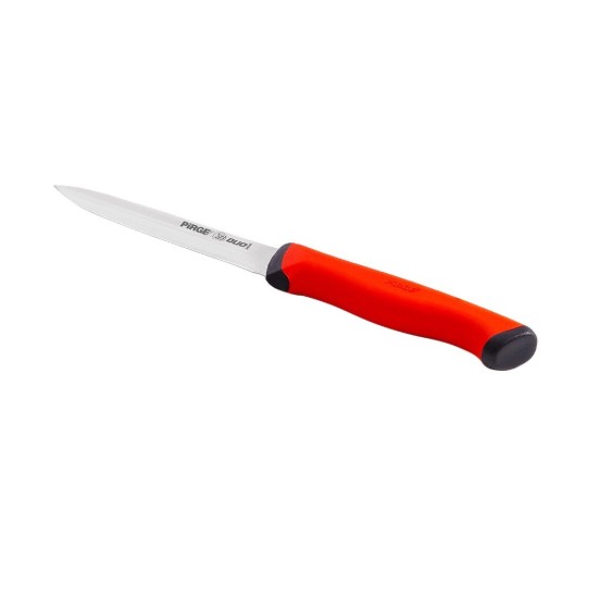 Univerzális kés, 12 cm, "Duo", Piros - Pirge