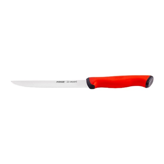 Konyhakés, 15,5 cm, "Duo", Piros - Pirge