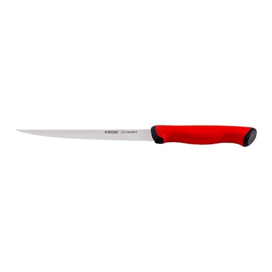 Sajtkés, 17,5 cm, "Duo", Piros - Pirge