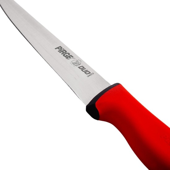 Sajtkés, 17,5 cm, "Duo", Piros - Pirge