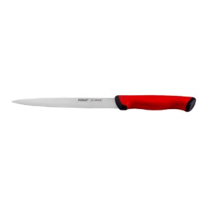 Szeletelő kés, 18cm, "Duo", Piros - Pirge