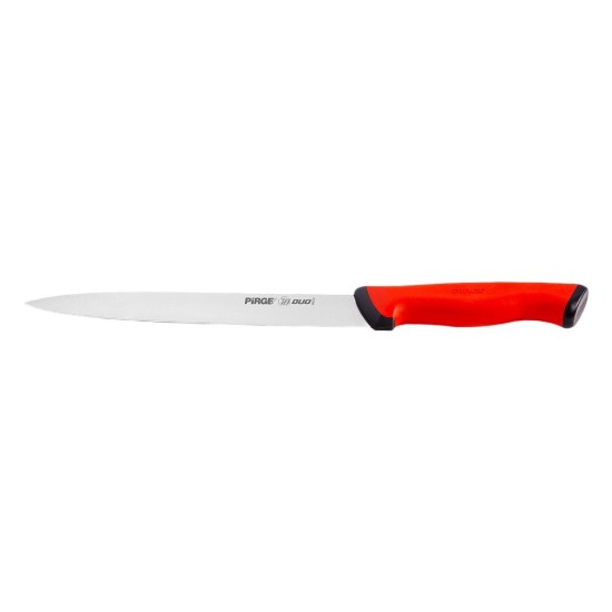 Szeletelő kés, 20cm, "Duo", Piros - Pirge