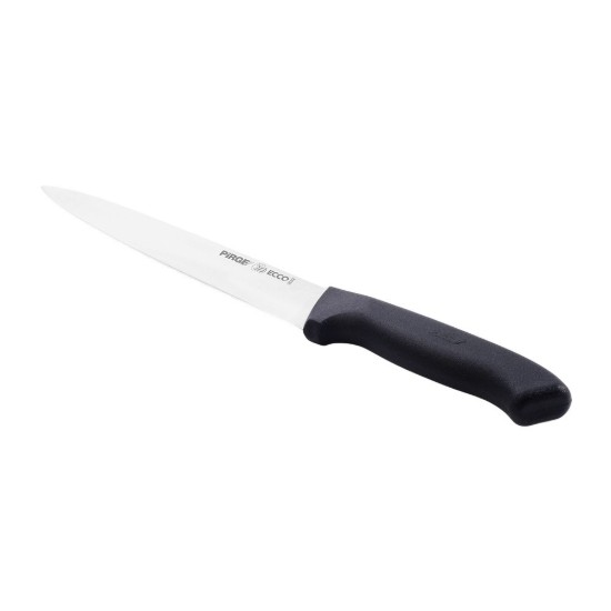 Szeletelő kés, 18 cm, "Ecco", fekete - Pirge