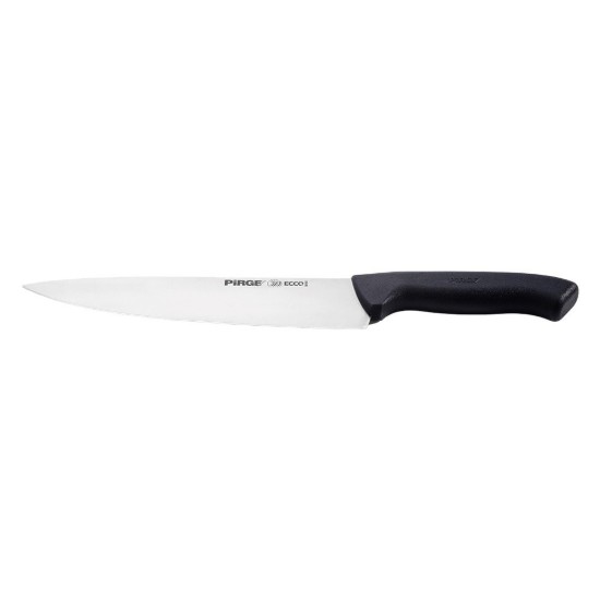 Séfkés, 23 cm, "Ecco", Fekete - Pirge