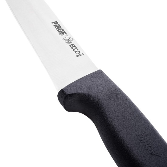 Szeletelő kés, 20 cm, "Ecco", fekete - Pirge