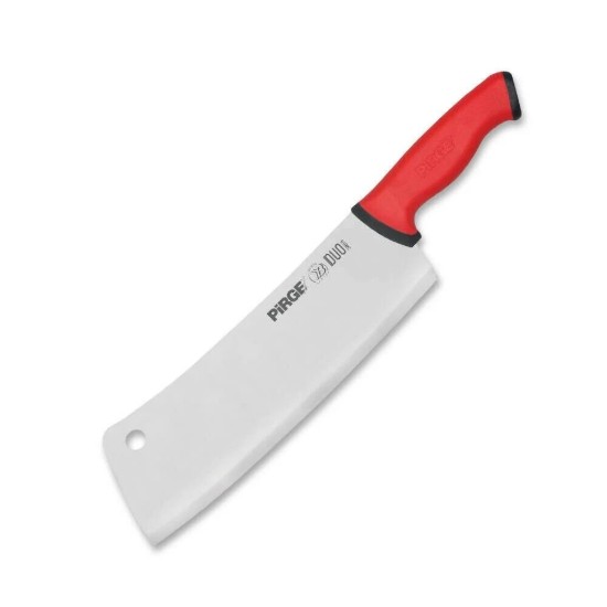 Keskeny húsvágó kés, 25 cm, "Duo", Piros - Pirge