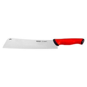 Keskeny húsvágó kés, 25 cm, "Duo", Piros - Pirge