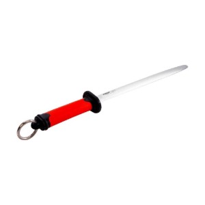 Ovális fenőszerszám kések élezéséhez, 25 cm, "Duo", Piros - Pirge