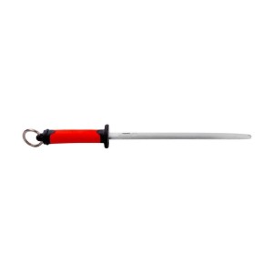 Ovális fenőszerszám kések élezéséhez, 25 cm, "Duo", Piros - Pirge