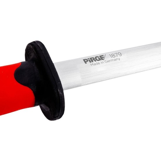 Ovális fenőszerszám kések élezéséhez, 25 cm, "Duo", Piros - Pirge