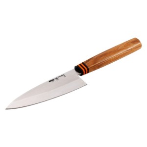 Deba kés, balkezeseknek, 15 cm, "Titan East" - Pirge