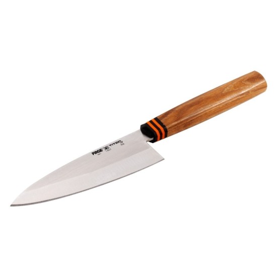 Deba kés, balkezeseknek, 15 cm, "Titan East" - Pirge