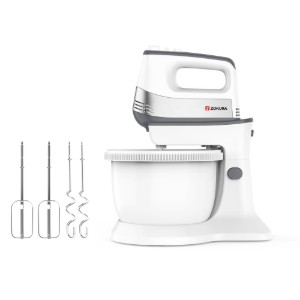Kézi mixer forgó tállal, 500 W - Zokura