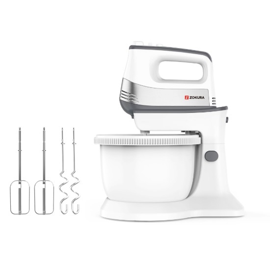 Kézi mixer forgó tállal, 500 W - Zokura