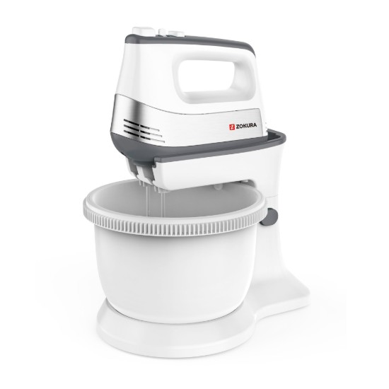 Kézi mixer forgó tállal, 500 W - Zokura