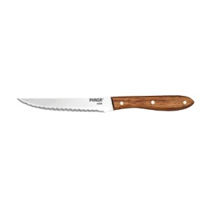 Steak kés, 12 cm, fa nyél, "Elite" - Pirge
