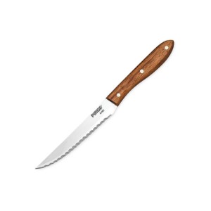 Steak kés, 12 cm, fa nyél, "Elite" - Pirge