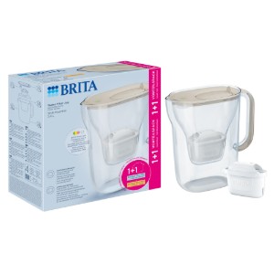 BRITA Style Essential vízszűrő kancsó 2,4 l + 2 Maxtra Pro szűrő (Sand)