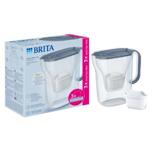 BRITA Style kezdőcsomag 2,4 l + 3 Maxtra Pro szűrő (Stone Blue)