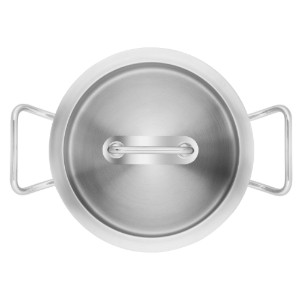 Rozsdamentes acél főzőedény, fedővel, 20 cm/3,5 l, "ZWILLING Pro" - Zwilling