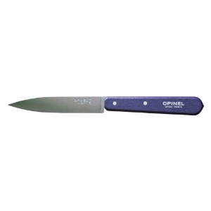 N°112 hámozó kés, rozsdamentes acél, 10 cm, "Les Essentiels", lila - Opinel