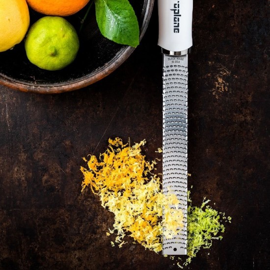 Klasszikus reszelő, sebészeti minőségű rozsdamentes acél, 32,5 cm, fehér - Microplane