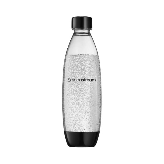 Víz szénsavasító készülék, "Terra", 3 palackkal, fekete - SodaStream