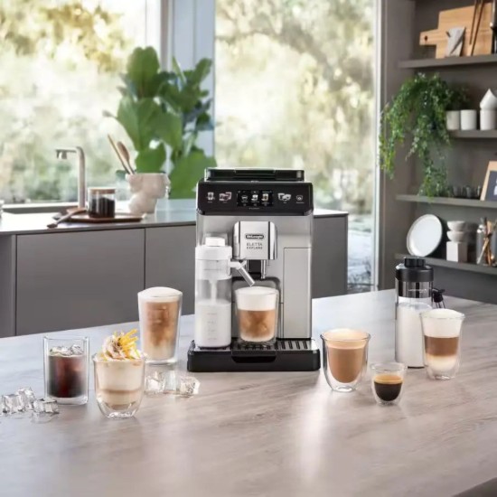 Automata eszpresszógép, 1450 W, "Eletta Explore", ezüst - DeLonghi
